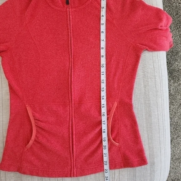 The North Face Terrycloth Full Zip Hoodie Jacket Polartec Small - Picture 13 of 13